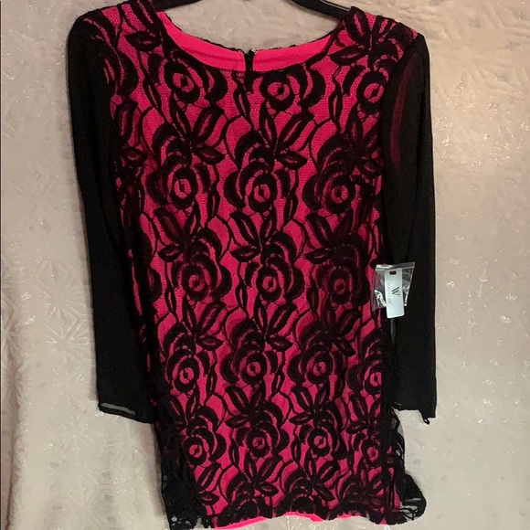 Worthington Dresses & Skirts - New black and pink dress